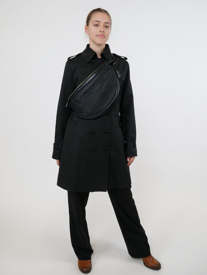 PF-08 Tas - Schapenleer - Accessoires - Zwart