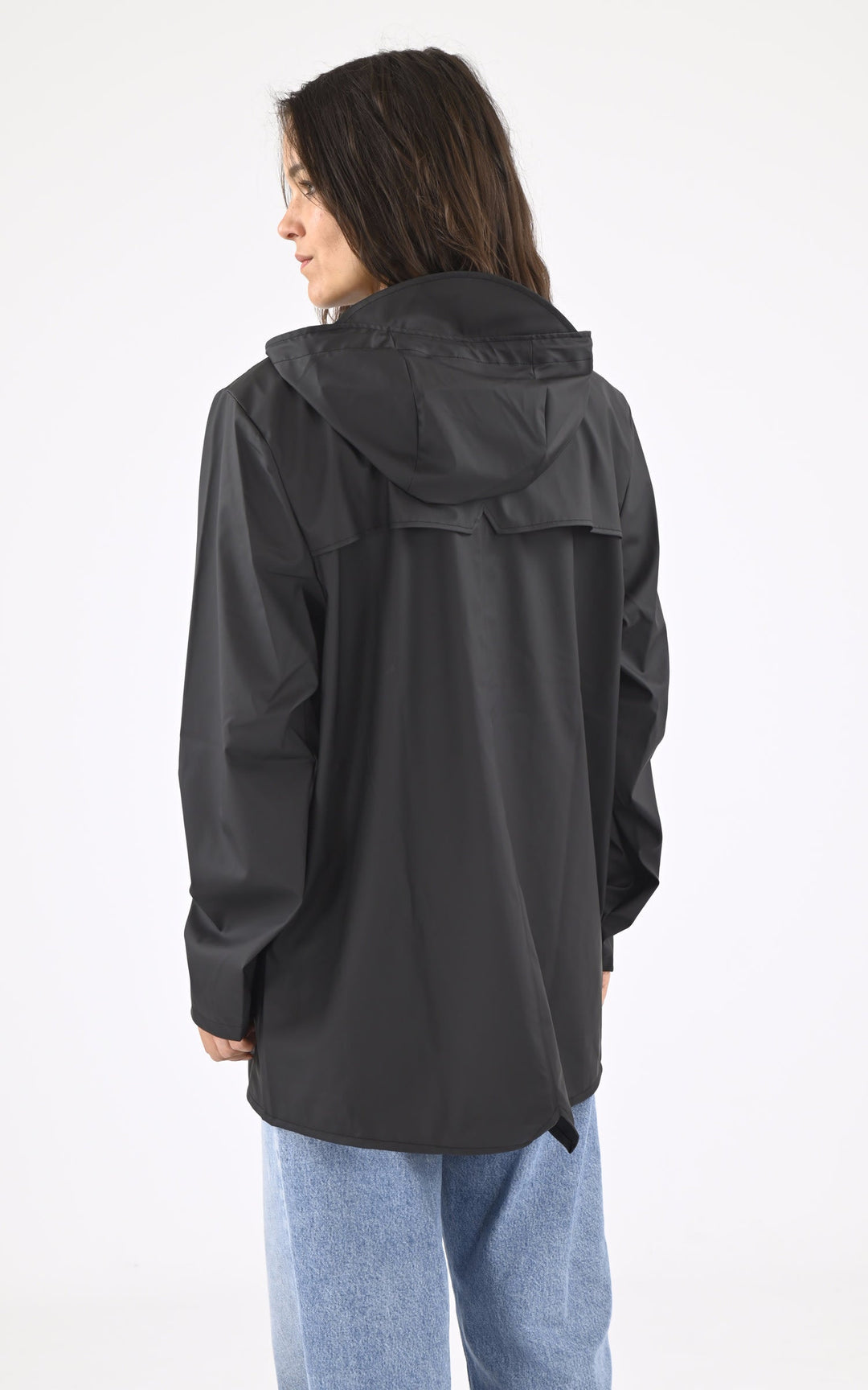 Veste Textile Mixte Rains, modèle 12010 jacket de couleur noir