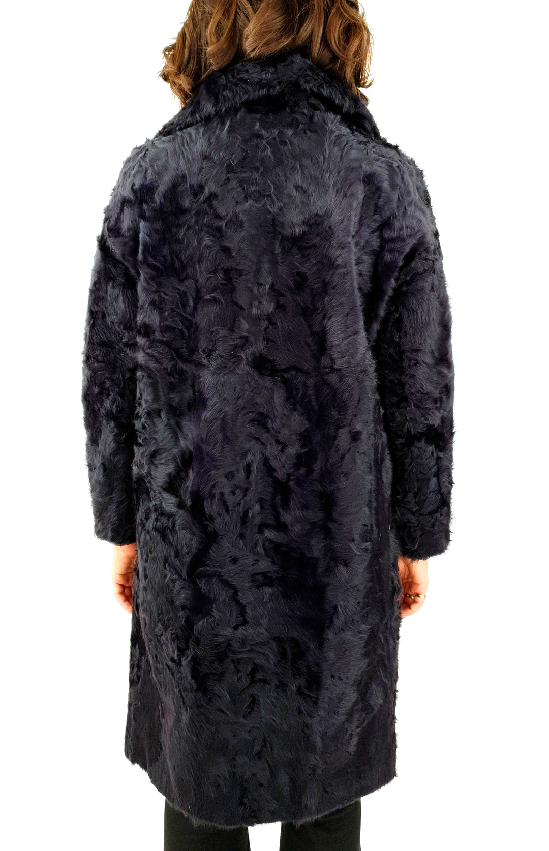 Dieppe - Veste en Agneau de Soie - Femme - Gris Segred