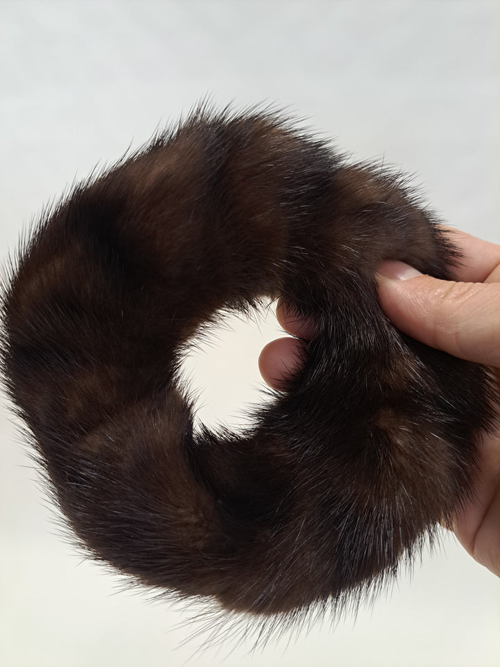 Hårslips - Mink - Tilbehør - Mørkebrun