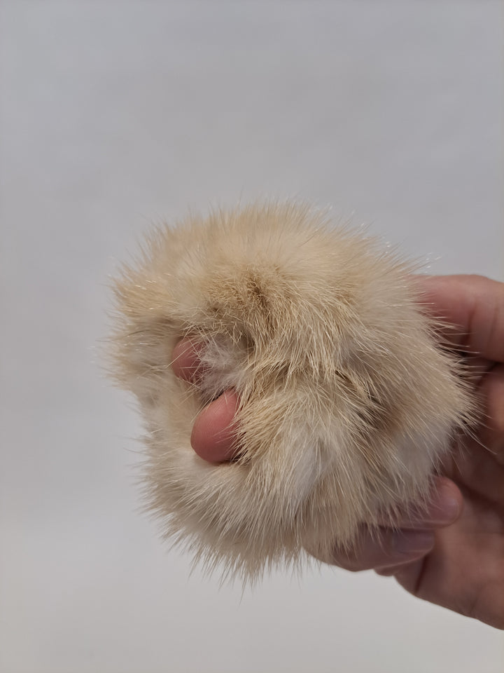 Hårslips - Mink - Tilbehør - Creme