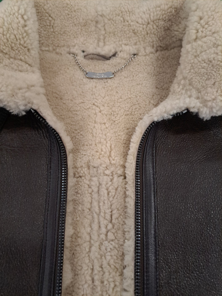 Elías, 68 cm. - Kragi - Nappa Lamb Crack - Man - Dökkbrúnt