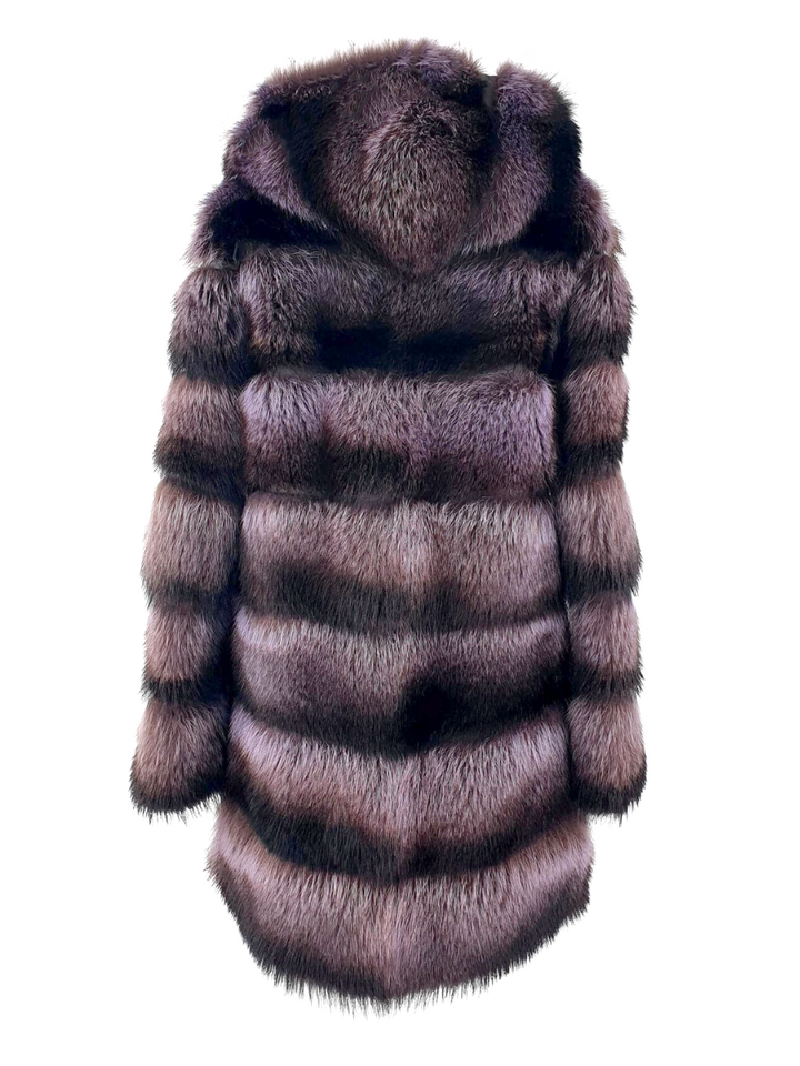 Petrovski, 85 cm. - Hætte - Pels - Kvinder - Natur