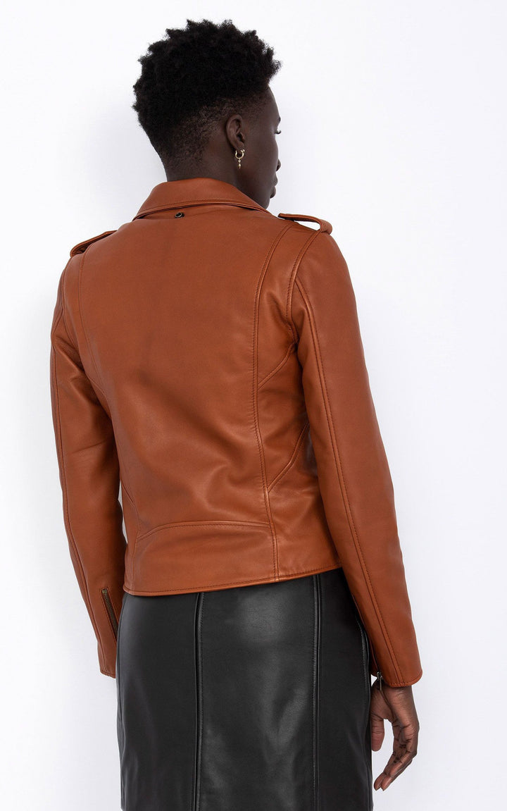 A "LCW1601D" Cognac Schott Perfecto Femme interior photo