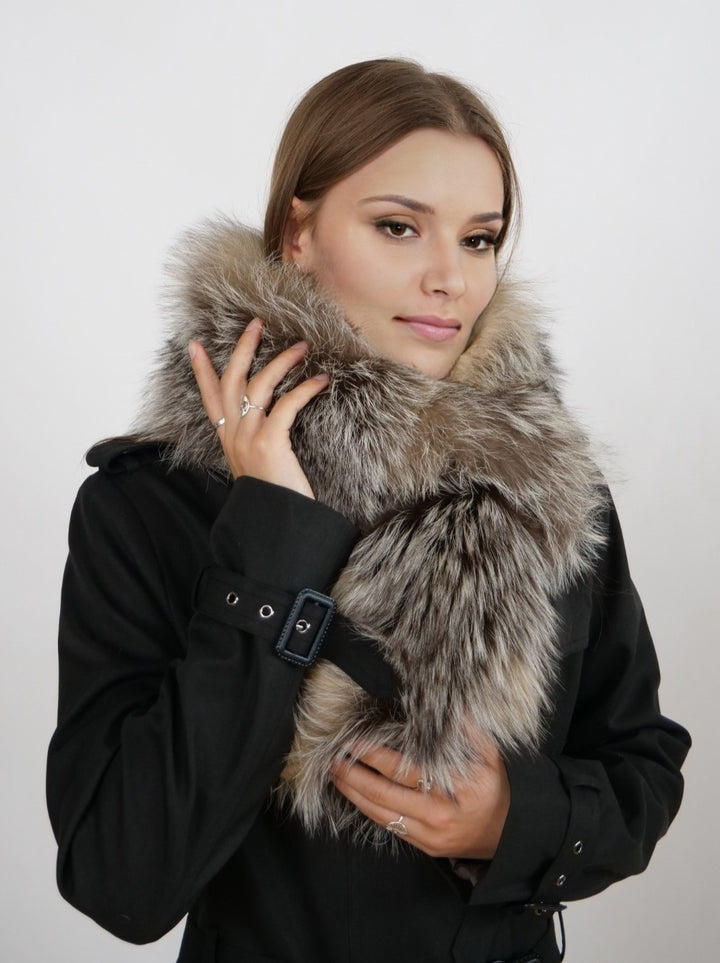 HL9W067 Fox Scarf - Räv - Tillbehör - Natur