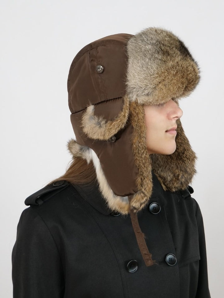 HL20C031 Trapper-hattu - Tekstiiliä - Asusteet - Ruskea