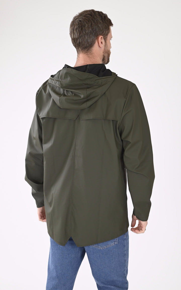 A "12010 JACKET" Kaki Rains Veste Mixte back photo