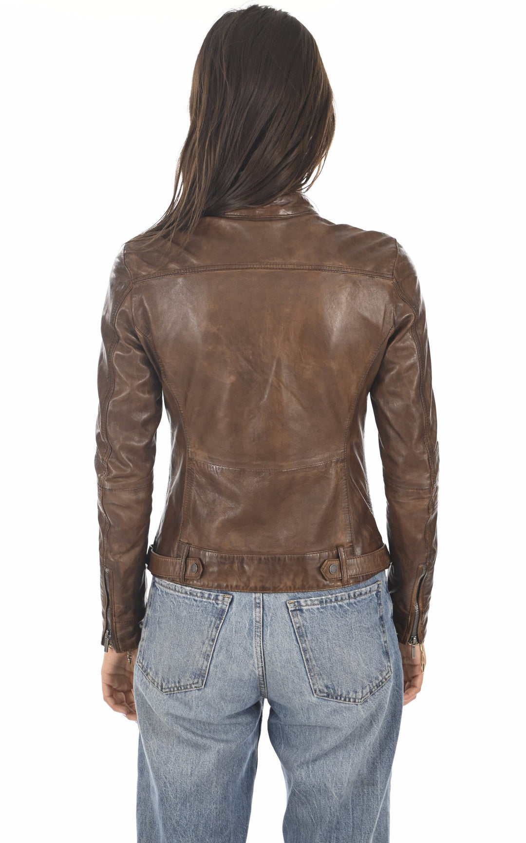A "SILENE 100104" Bison Rose Garden Blouson Femme back photo