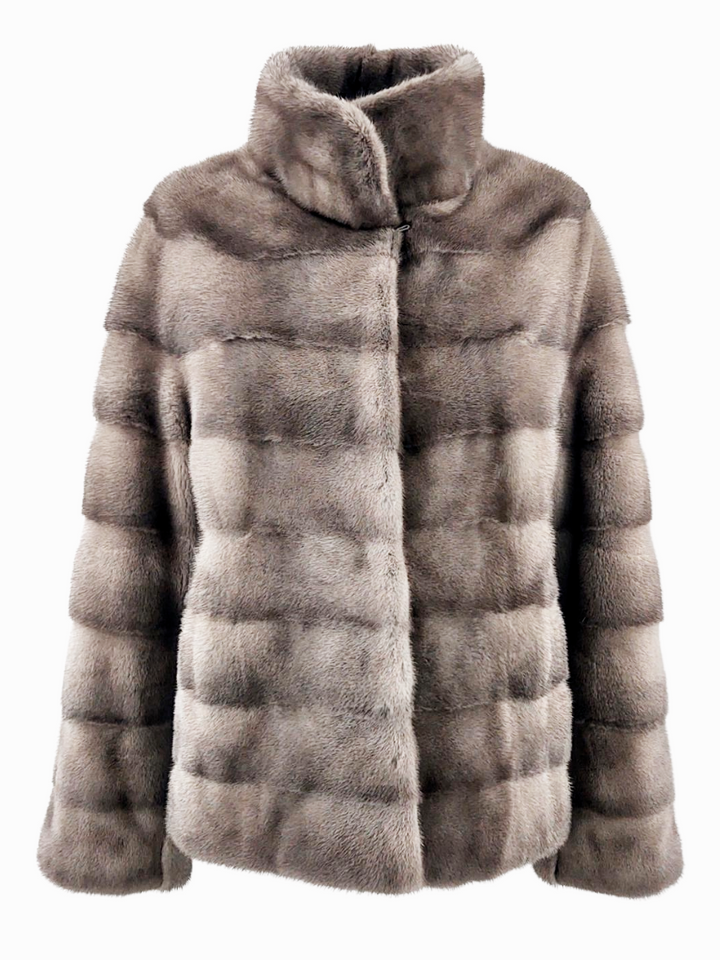 Olise, 63 cm. - Mink - Kvinder - Sølvblå