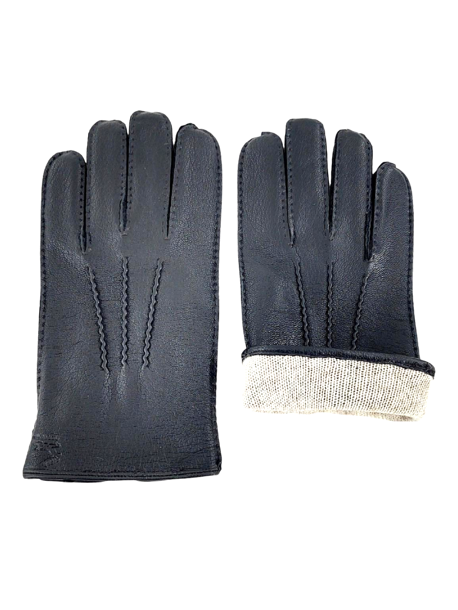 127-F Handschoen - Geitenleer - Accessoires - Zwart