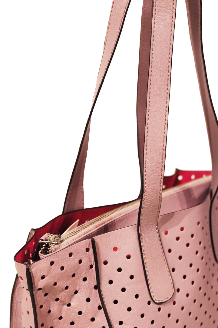 Preforated Bag - Small - LambBrushed Leather-Accessories - Candy Land