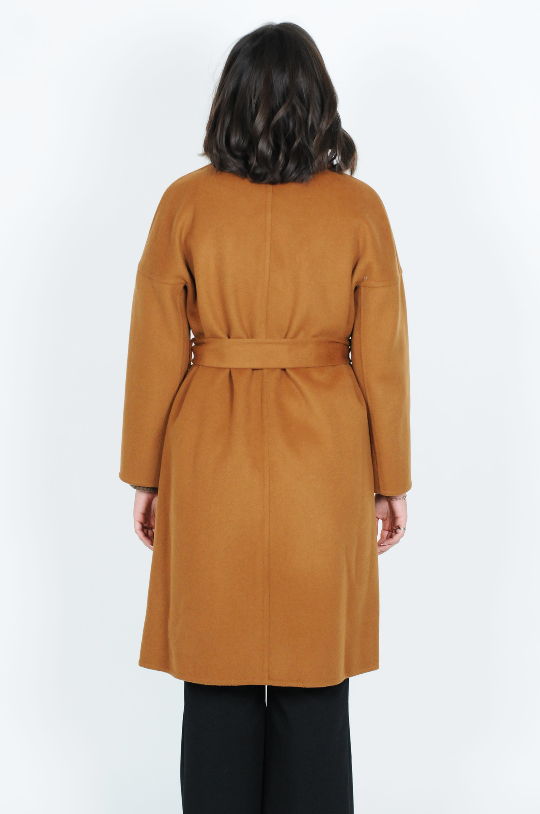 Harlow, 105 cm. - Krave - Uldfrakke - Damer - Cognac