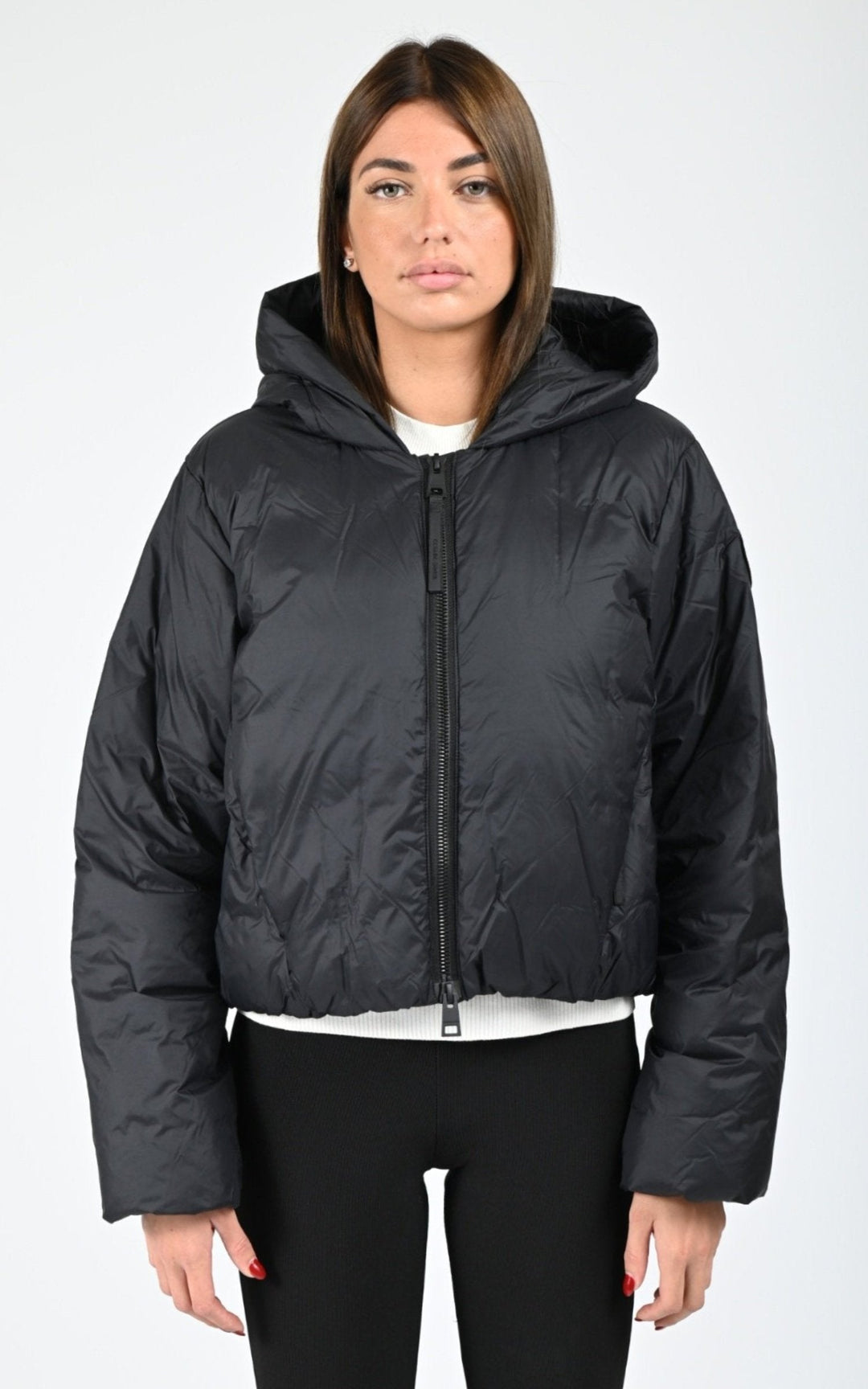 Blouson Textile Femme Canada Goose, modèle Elba td 2756wt de couleur black 61