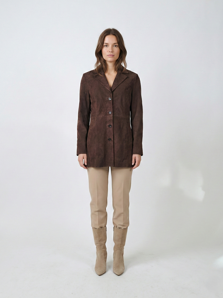 Sasa – Ziegenwildleder – Damen – Braun