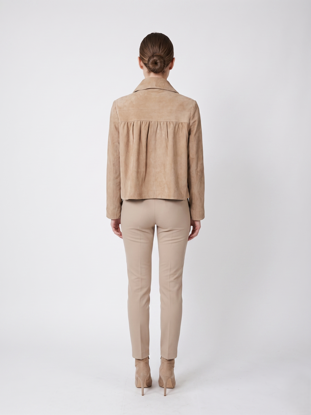 Mali, 54 cm. - Krave - Ruskind af gede - Damer - Taupe