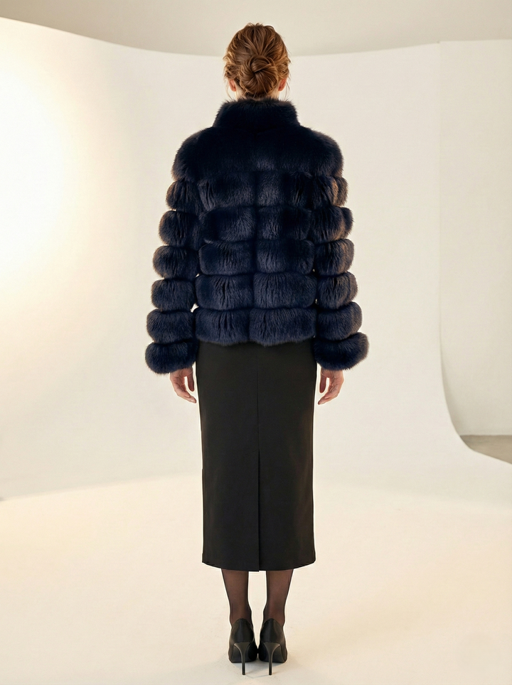 Virginia, 60 cm. - Blue Fox - Dame - Svart.