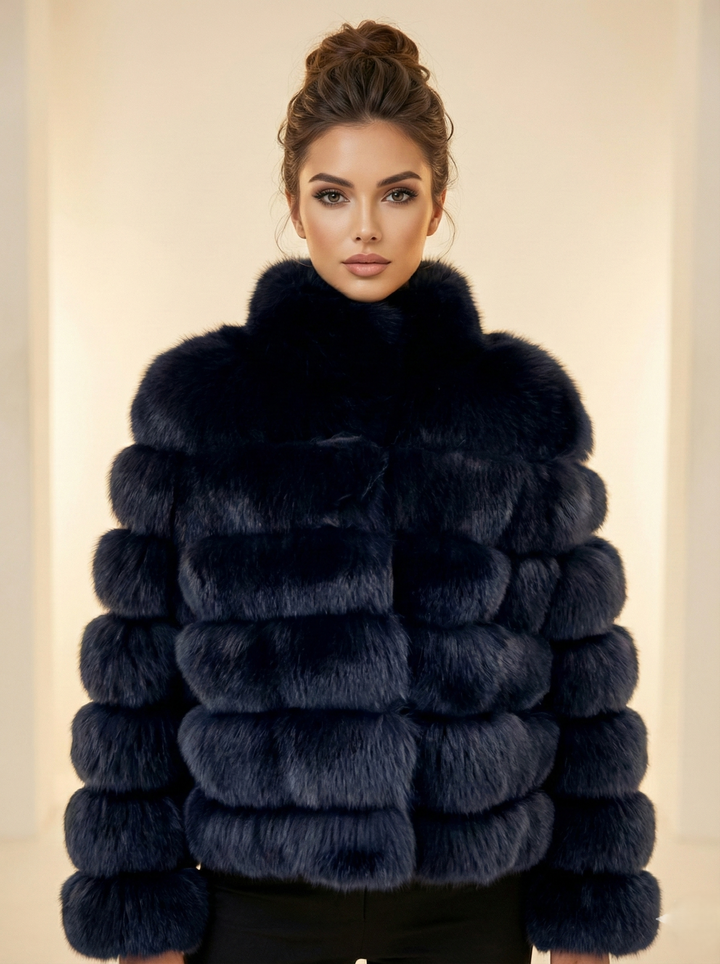 Virginia, 60 cm. - Blue Fox - Dame - Svart.
