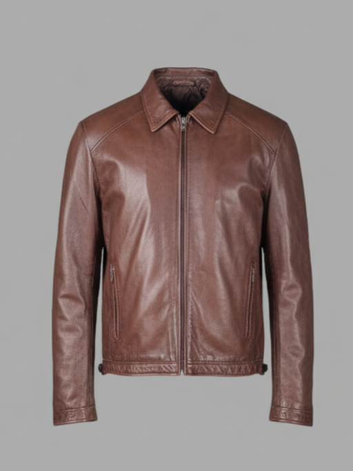 Ivar, 65 cm. - Lammepolsk nappalæder -Mand - Cana Brown
