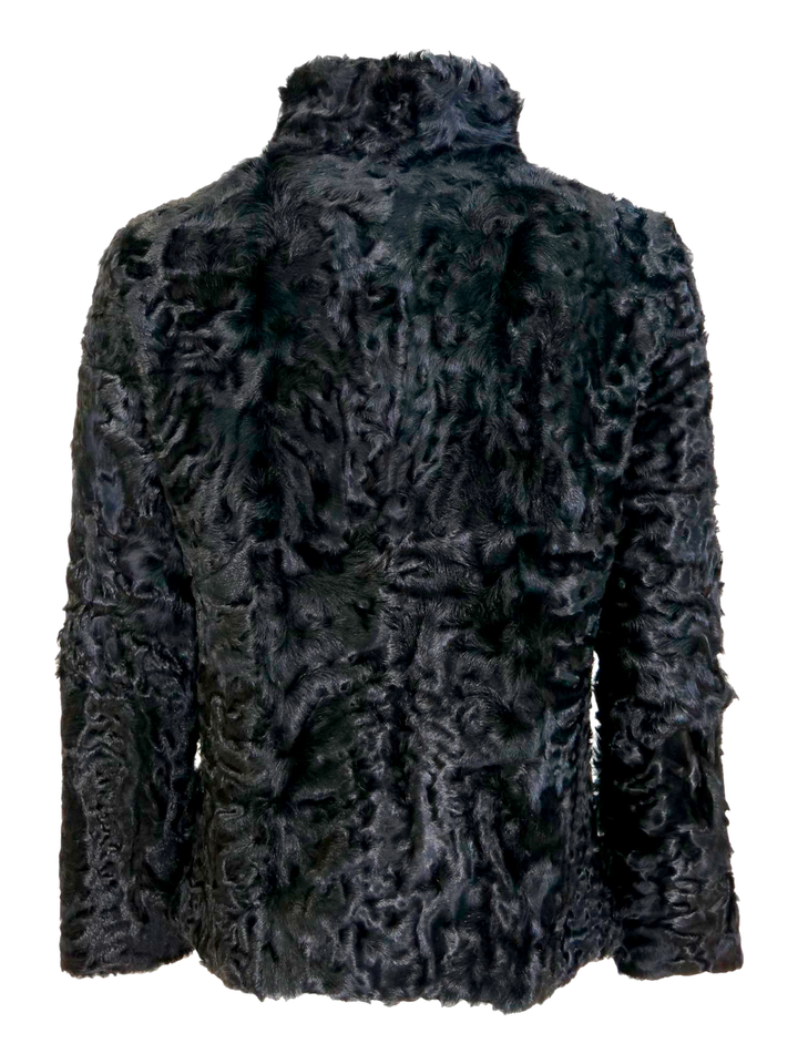 Olise, 63 cm. - Krage - Silkelam - Dame - Svart