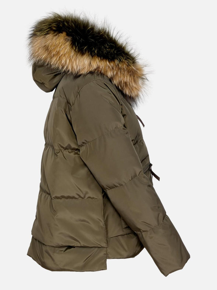 Fugge, 61 cm. - Hætte - Ned - Kvinder - Hæren
