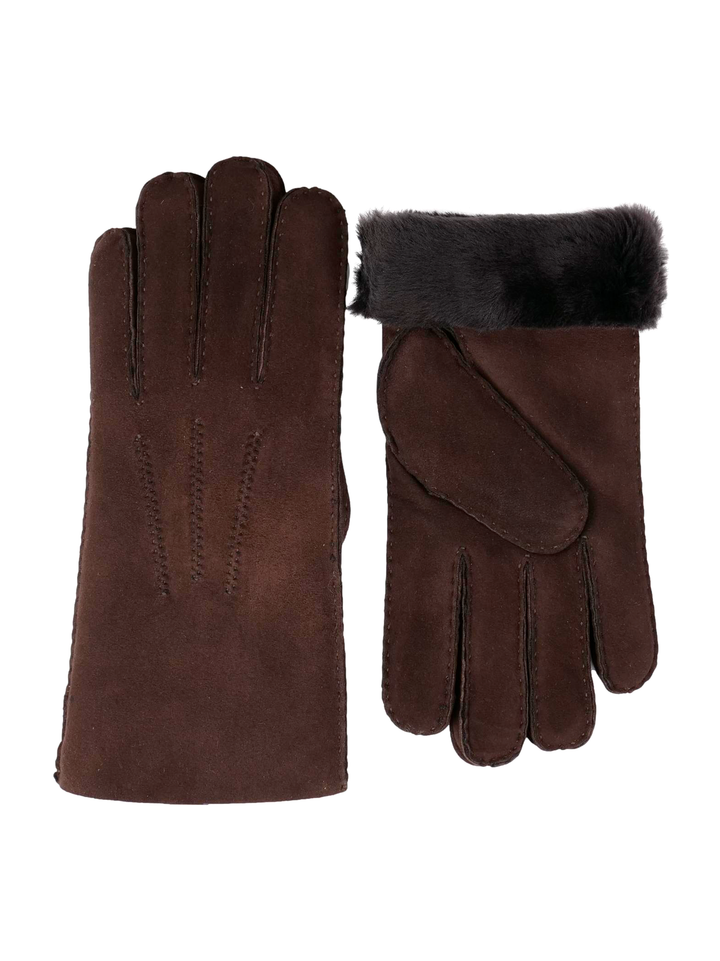 Guanto ZXM-011 - Agnello - Accessori - Marrone scuro