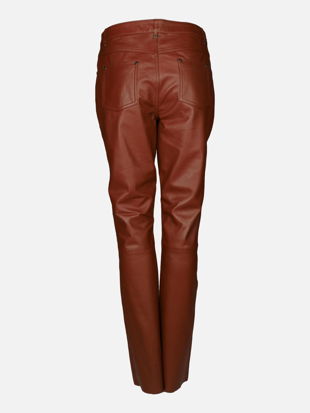 Pantalon Jill - Cuir Nappa d'agneau vernis -