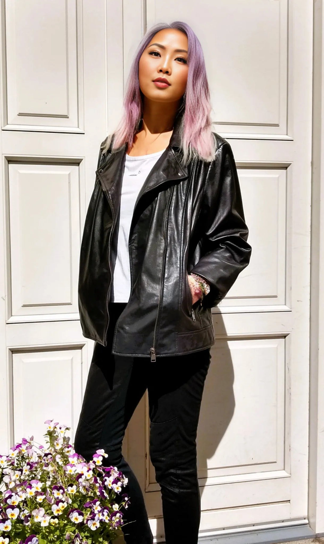 Bella - Comfort - Lamb Malli Leather - Dame - Sort