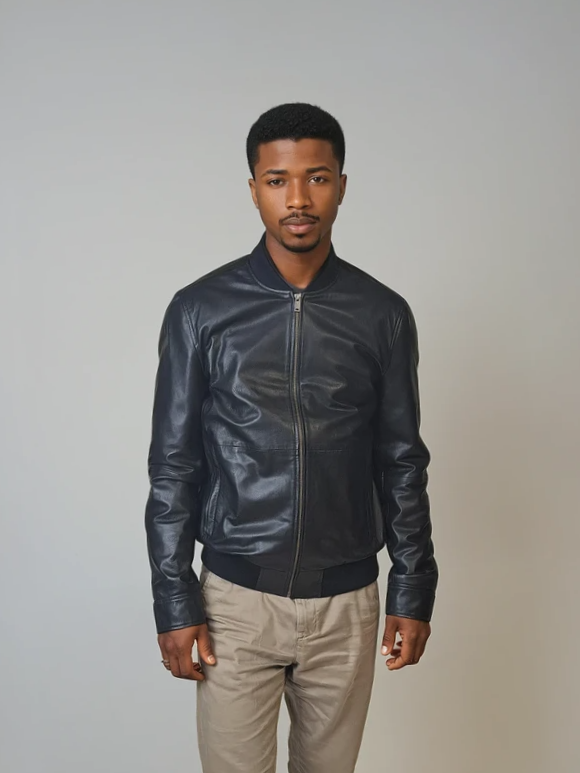 Benn - Lamb Thick Dace Leather - Man - Svart
