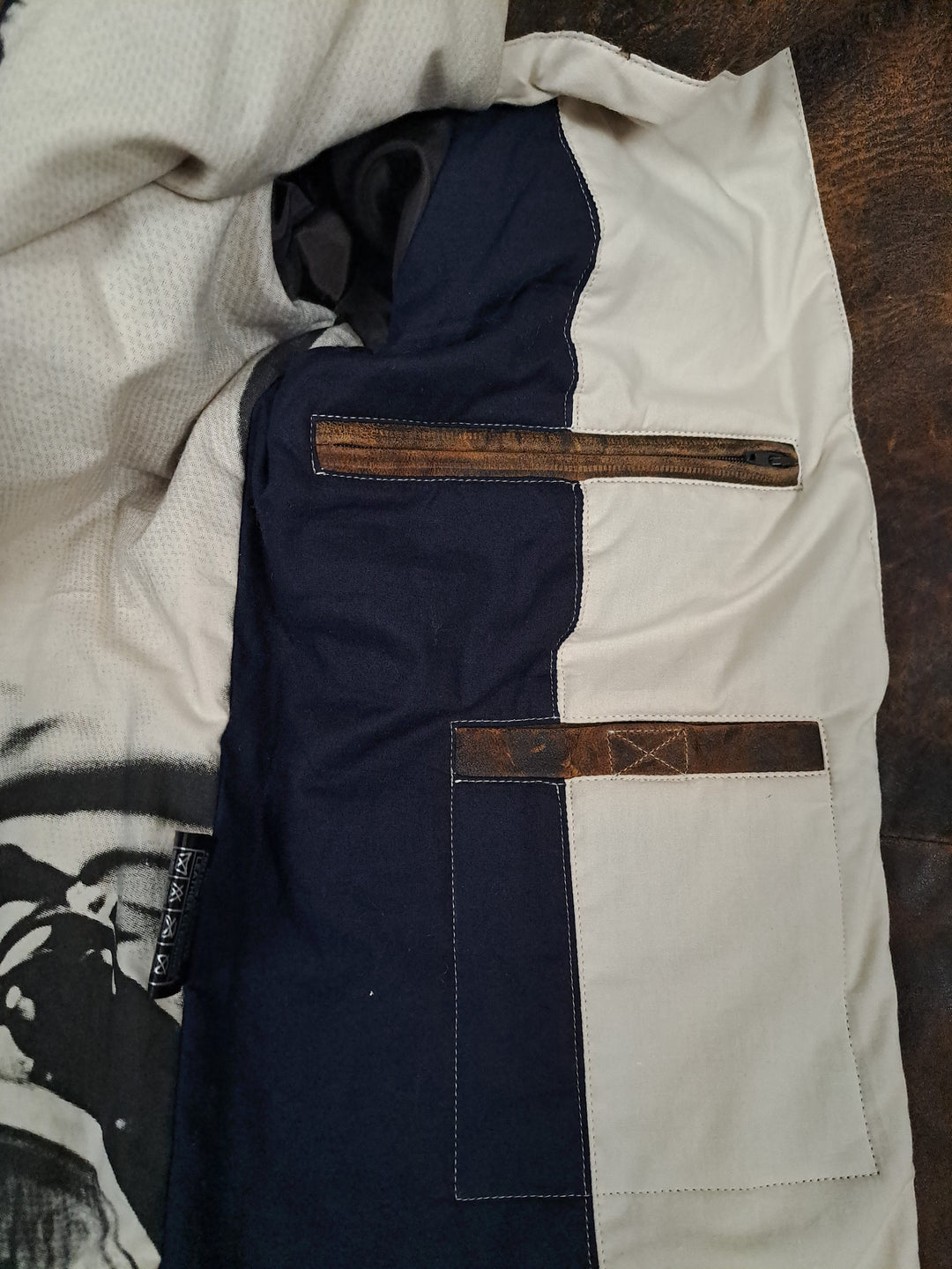 James Dean, 65 cm. - Halsband - Leder - Herren - Braun
