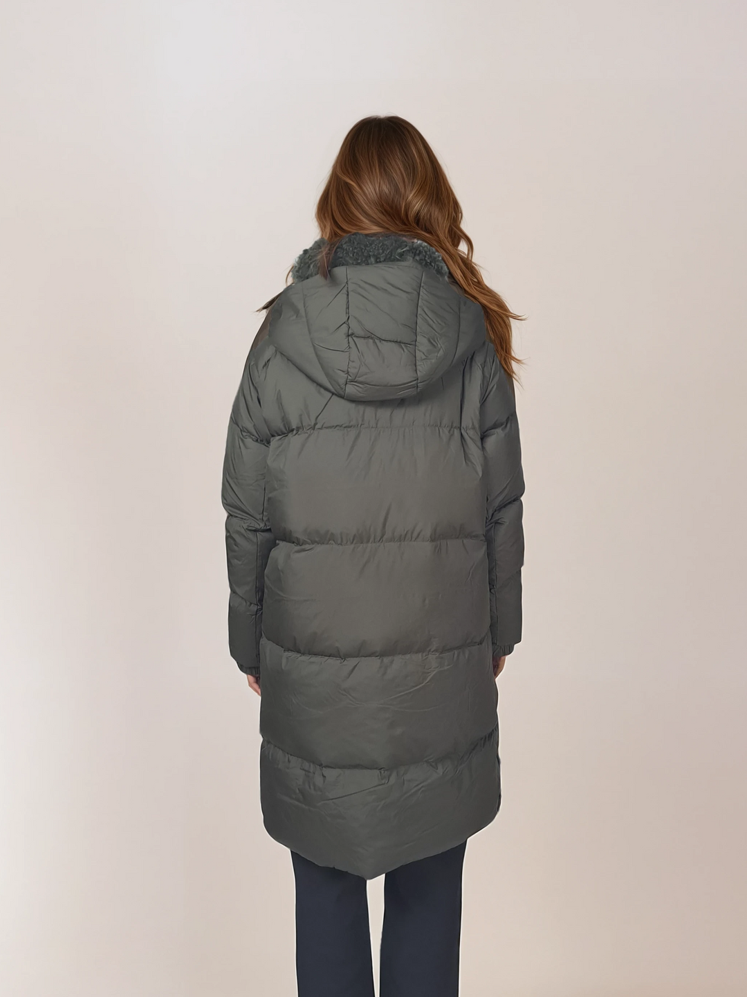 Kannerva, 98 cm. - Untuvatakki/liivi - Naiset - Army Green