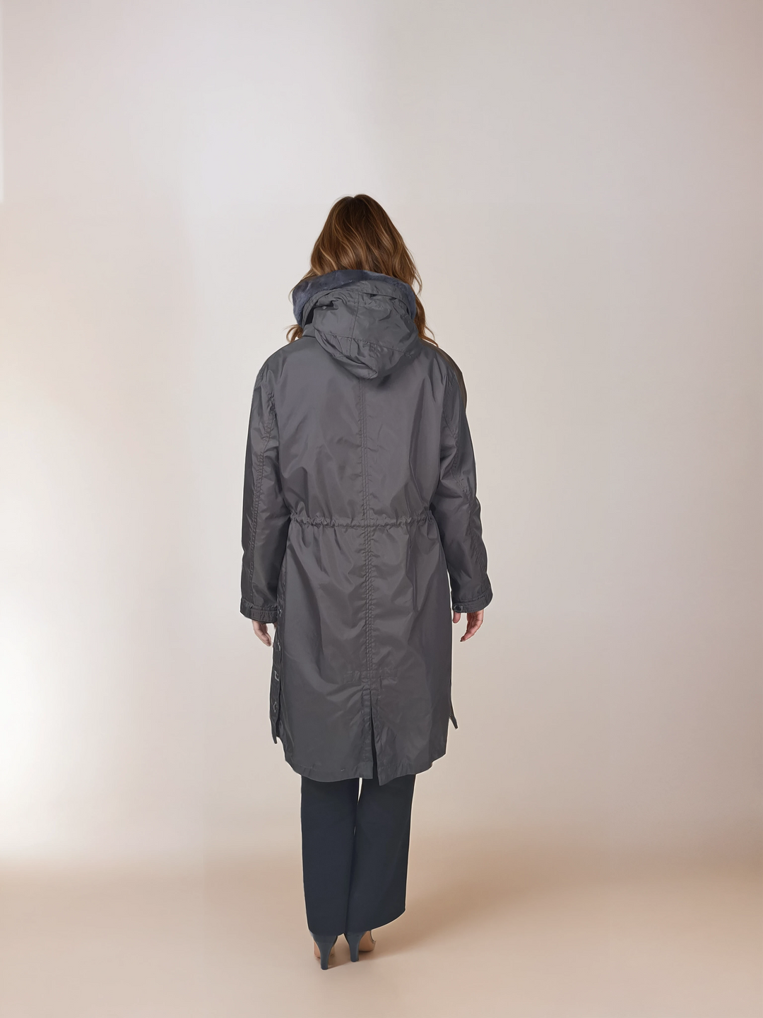 Calgary, 95 cm. - Kapuze - Textil - Damen - Armee