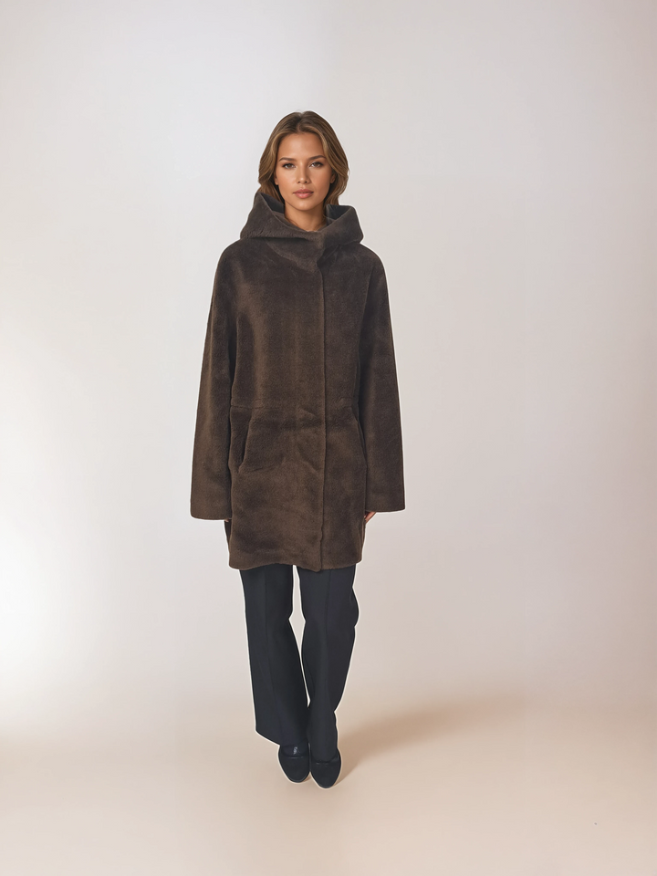 Iric, 85 cm. - Hetta - Air Wool - Konur - Brúnn