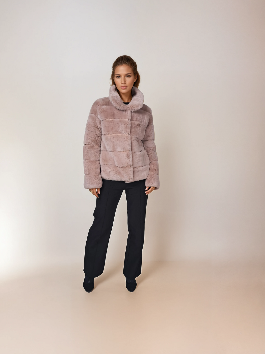 Petrovski, 60 cm. - Collier - Rex - Femme - Dust Rose