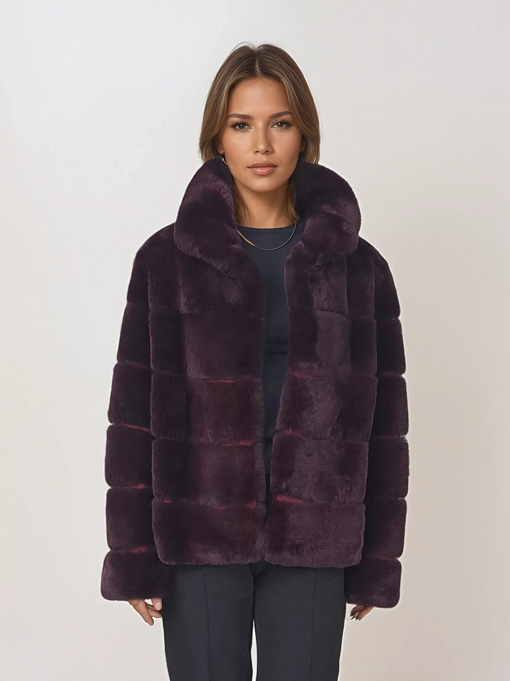Petrovski, 60 cm. - Collier - Rex - Femme - Vin