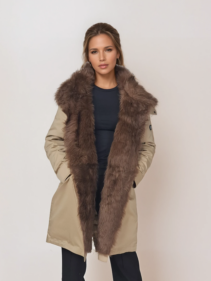 Ivana, 97 cm. - Tekstil - Kvinder - Off White