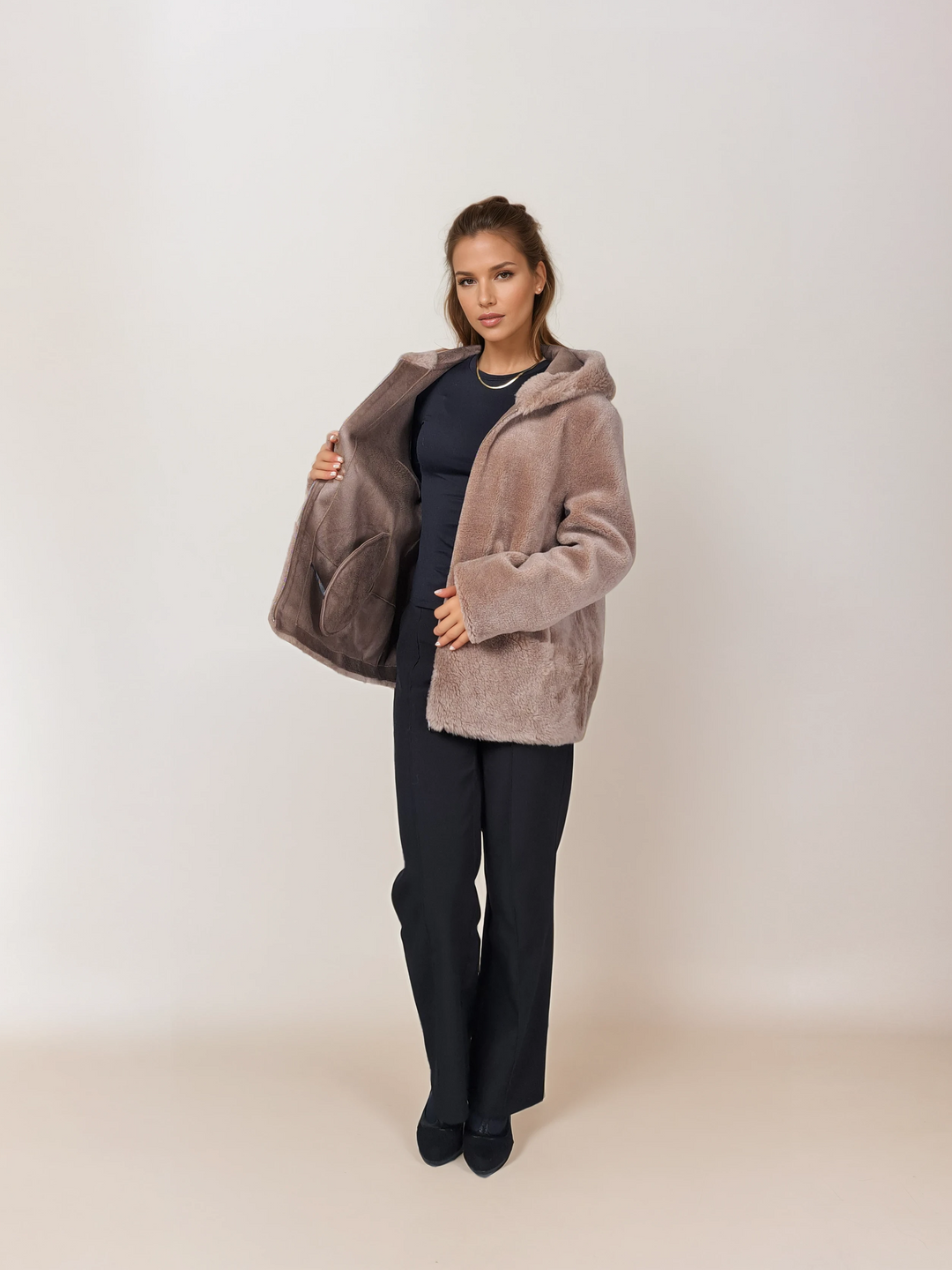 Ilda, 72 cm. - Hetta - Air Wool - Konur - Chestnut