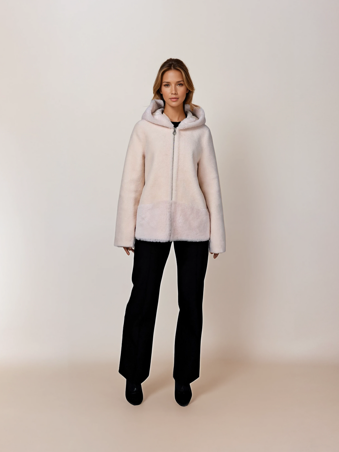 Ilda, 72 cm. - Huva - Air Wool - Dam - Off White