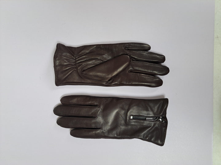 2687-2 Hanske - Lammeskinn -Tilbehør - Brun