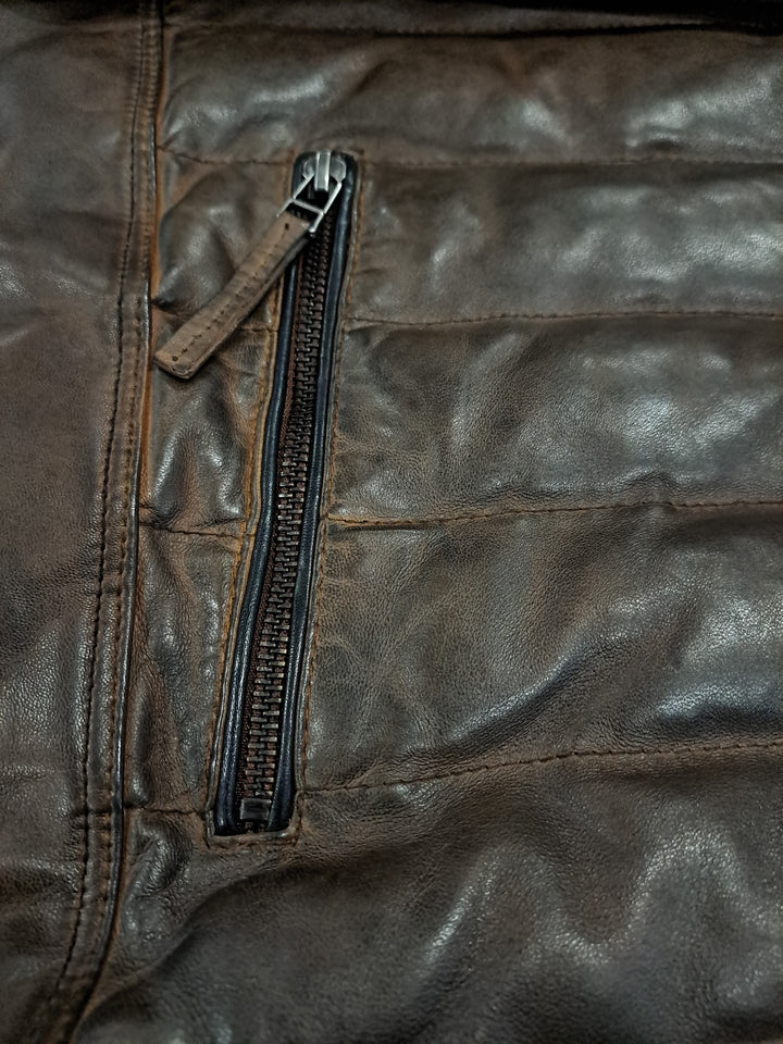 Ny Freddy - Lammelæder - Mand - Royal Brown