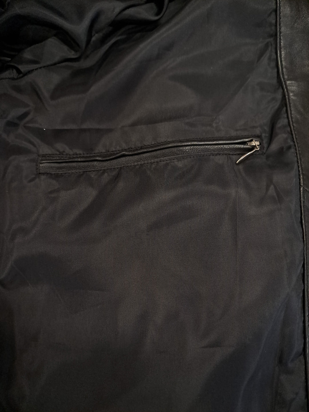Herre 3535, 68 cm. - Lammelæder - Mand - Sort