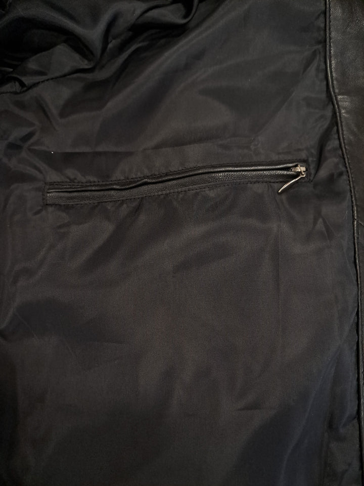 Herre 3535, 68 cm. - Lammelæder - Mand - Sort