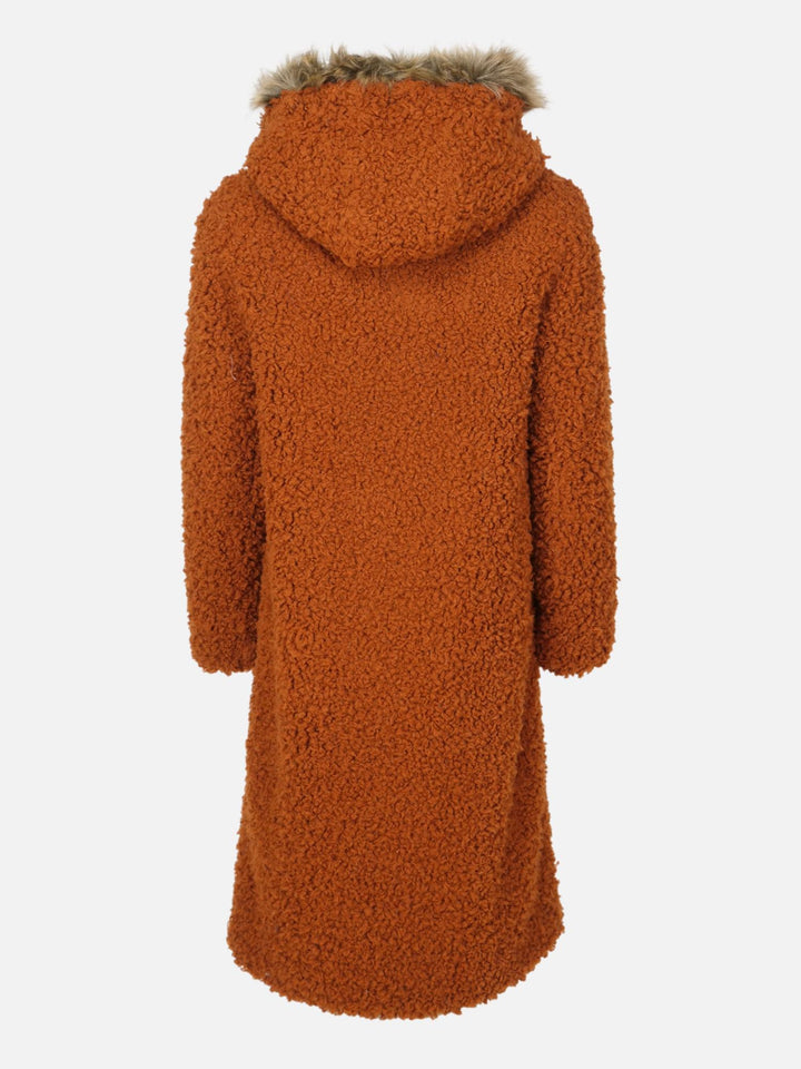 Turi - 100% Faux Fur - Kvinder - Brændt sukker