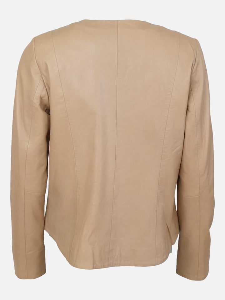 PP 108 - Comfort, 60 cm. - Lam Malli Leer - Dames - Café