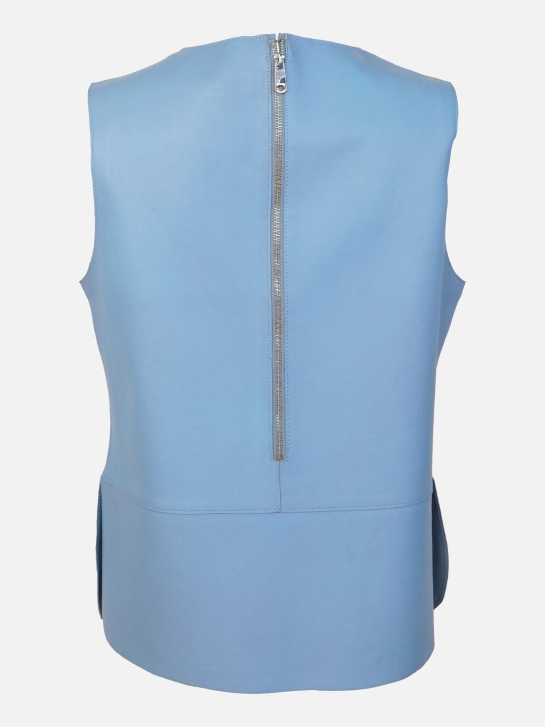 Hoopvest, 59 cm. - Lamb Dior Bonded Leather-Dames - Hemelsblauw