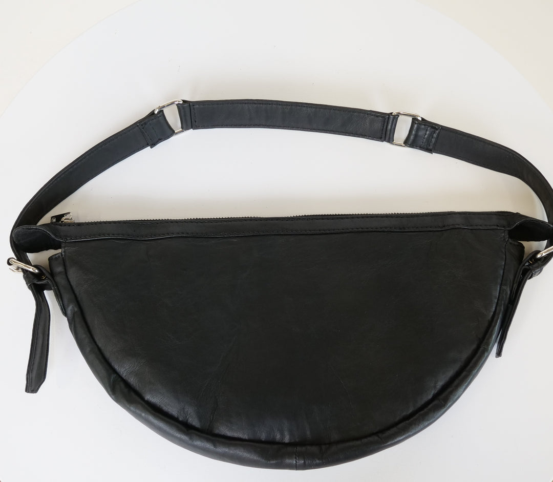 PF-08 Tas - Schapenleer - Accessoires - Zwart