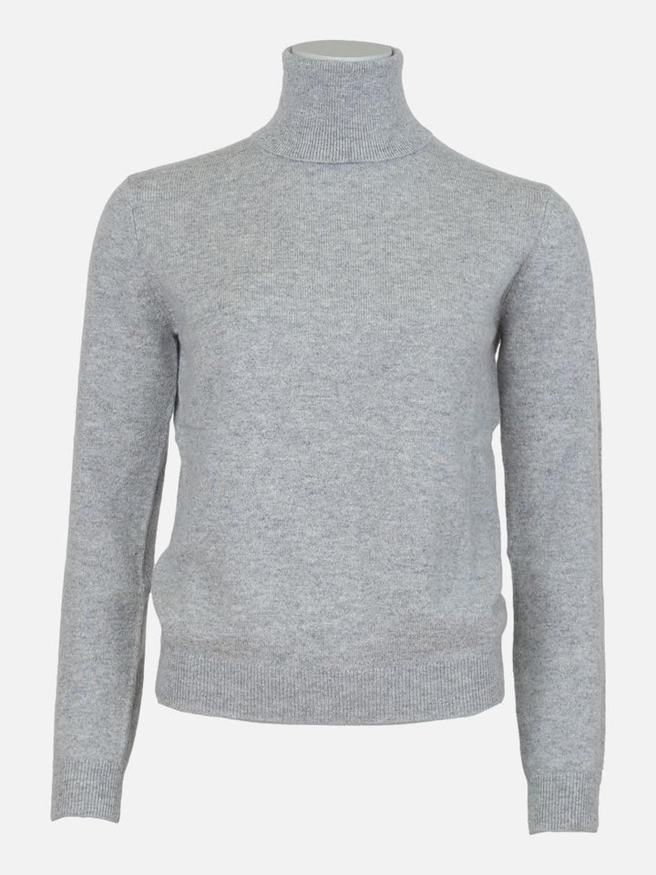 SY-23031 Turtleneck - 100% Cashmere - Asusteet - Harmaa