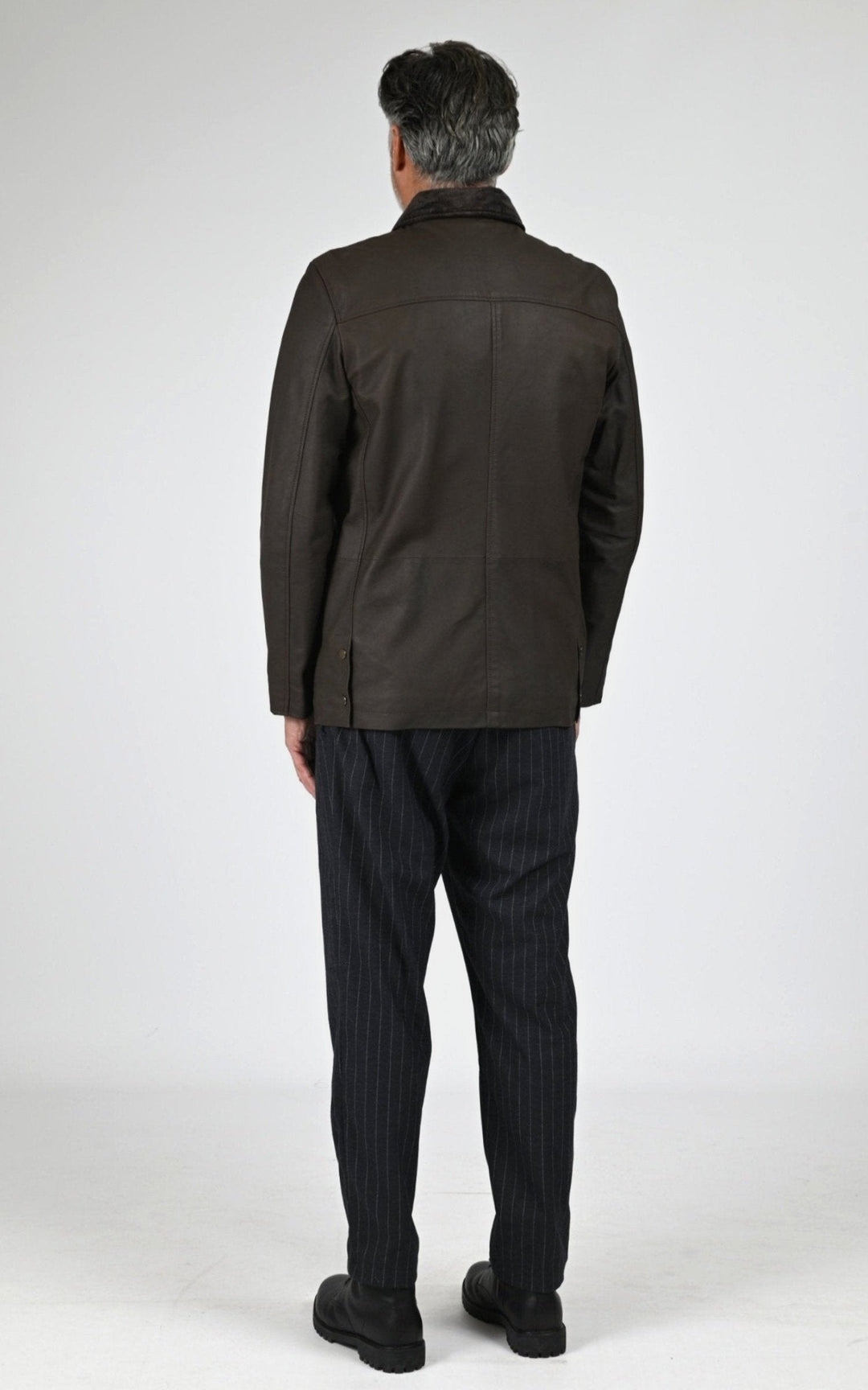 Veste Daim Homme Oakwood, modèle Jack 65079 de couleur brown 502