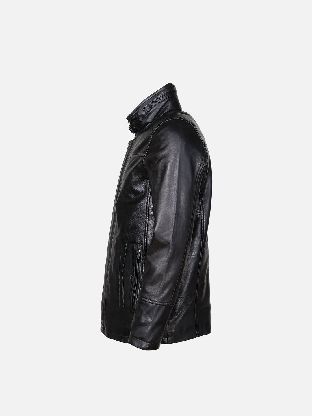 Edouardo, 70 cm. - Lamb Thick Dace Leather - Man - Mørkebrun