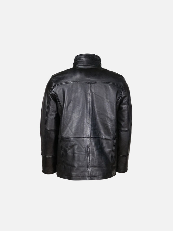 Edouardo, 70 cm. - Lamb Thick Dace Leather - Man - Mørkebrun