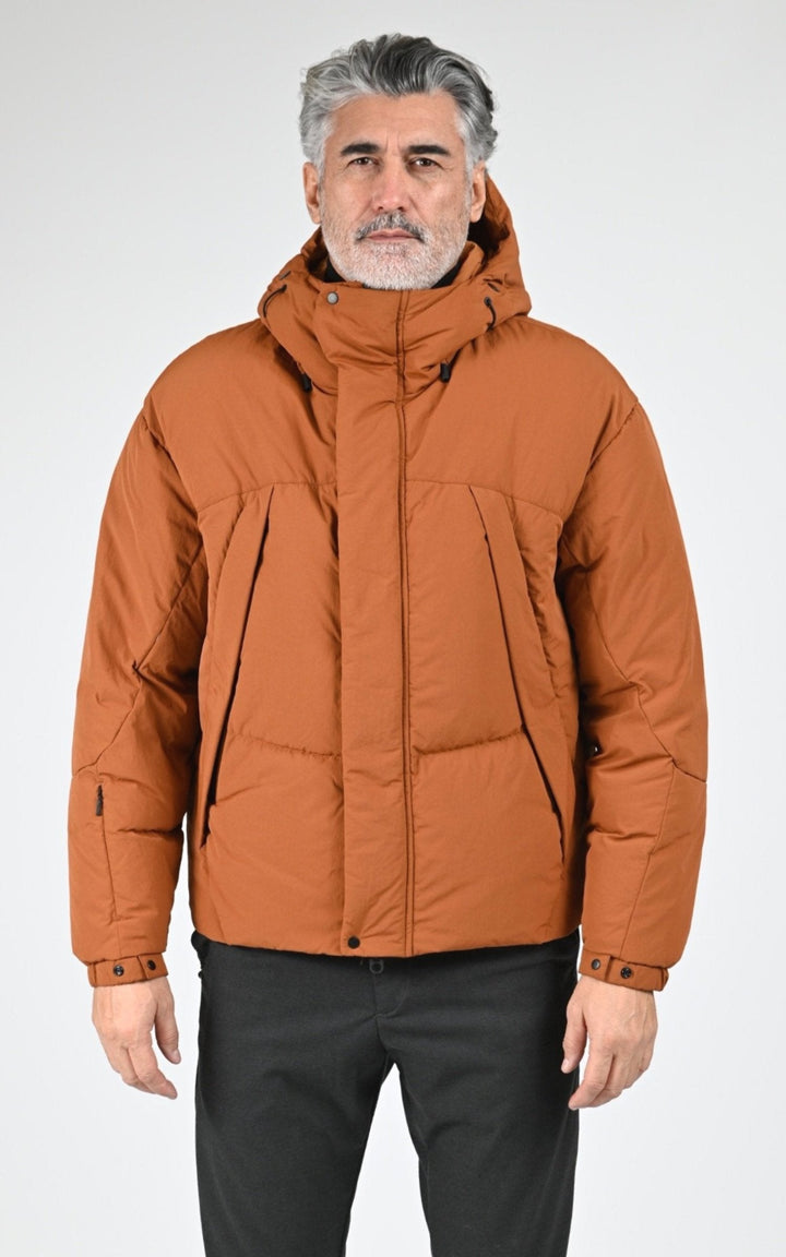 Ves doudoune Textile Homme Jg1, modèle Mag-3 down jacket de couleur rust